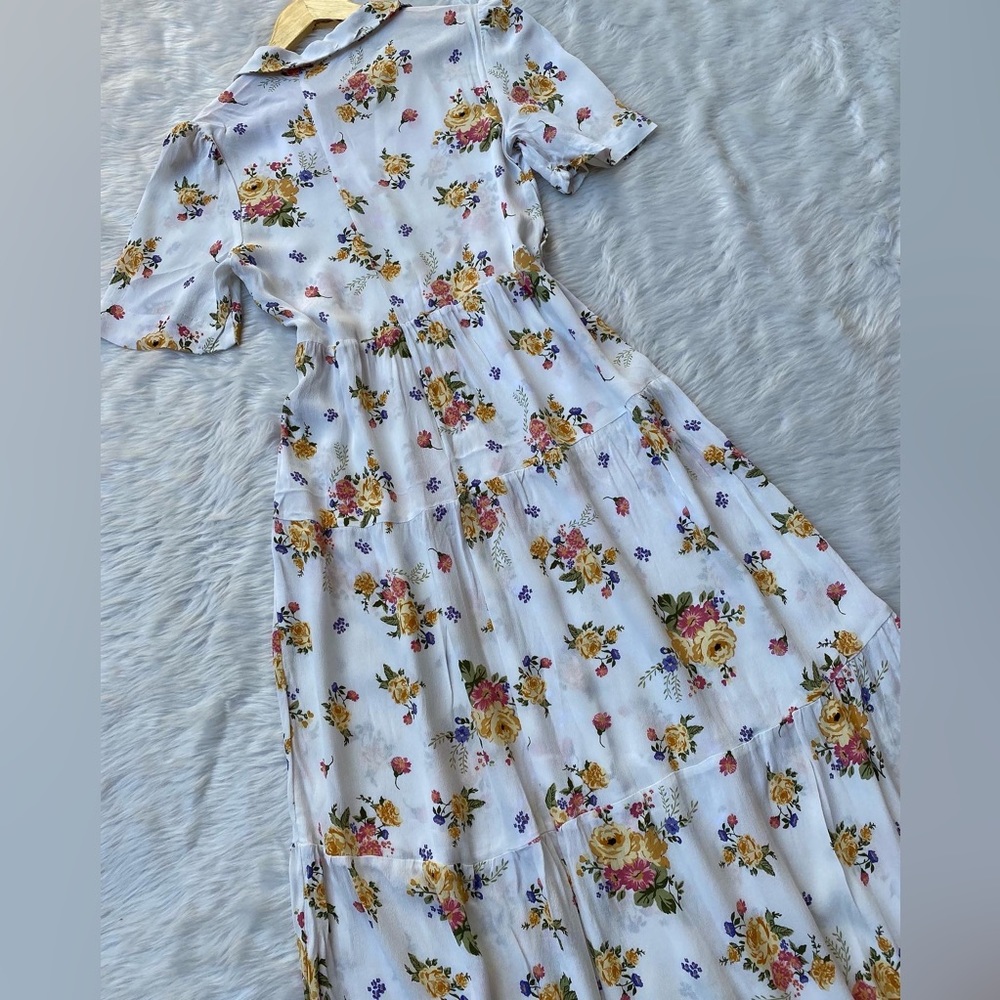 🌻Jersey printed maxi dress
🌻bust-34to36
🌻length-55 - Picture 7 of 8